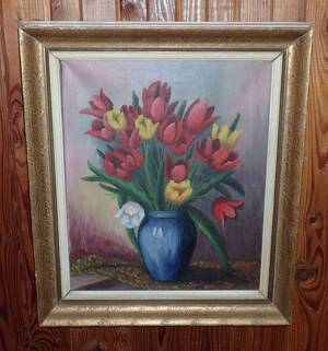 BAREVNÉ TULIPÁNY - SAPÁK E.