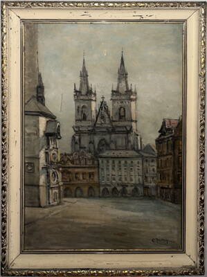 CHRÁM MATKY BOŽÍ PŘED TÝNEM - GUSTAV REITER CHRÁM MATKY BOŽÍ PŘED TÝNEM - GUSTAV REITER