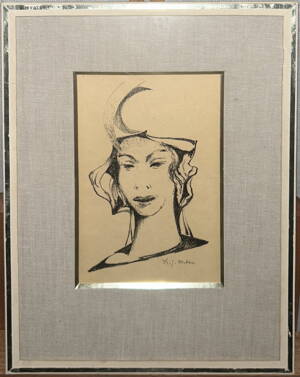 PORTRÉT ŽENY - URBAN BOHUMIL STANISLAV