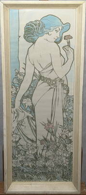 CARNATION 2 - REPRODUKCE - MUCHA ALFONS MARIA