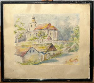 KOSTEL SVATÉ ANNY VE ŠKVORCI - ŠKODOVÁ