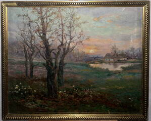 ZÁPAD SLUNCE NAD CHALUPAMI - VONDRÁČEK