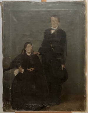 DVOJPORTRÉT MANŽELSKÉHO PÁRU - REPRODUKCE