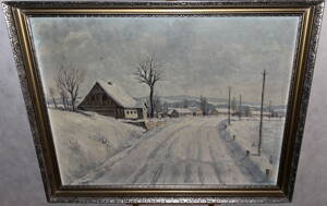 CESTA ZASNĚŽENOU VESNICÍ - URBÁNEK KAREL