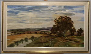 PODZIMNÍ KRAJINA - NEZNÁMÝ AUTOR