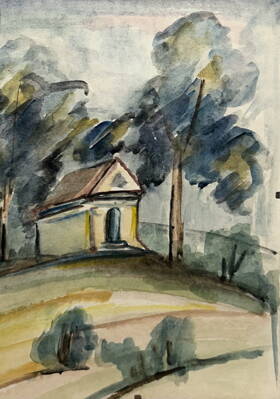 KAPLIČKA U CESTY - NEZNÁMÝ AUTOR