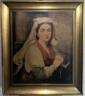 NEAPOLSKÁ DÍVKA - REPRODUKCE - KOSTIC ALEKSANDAR