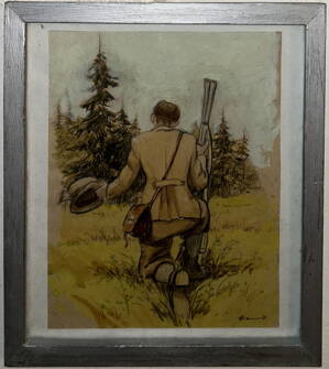 MYSLIVEC V LESE - KAMENÍK ANTONÍN