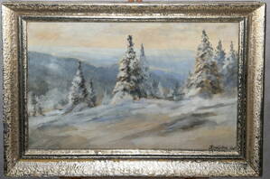 STROMY V ZIMĚ - SIGNOVÁN