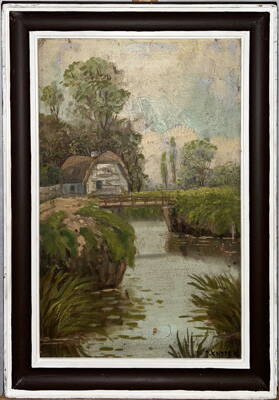 LÁVKA PŘES ŘEKU U CHALOUPKY - KNOTEK O.