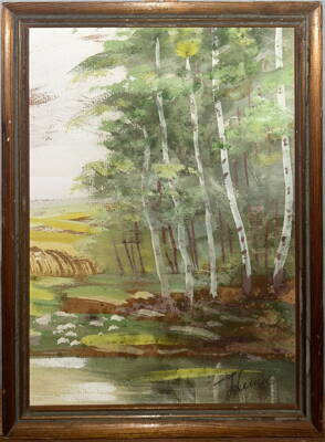 BRÍZY NA OKRAJI LESA - SIGNOVÁN