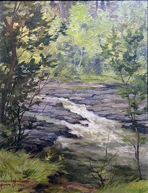 ŘÍČKA V LESE - ADÁMEK FERDINAND