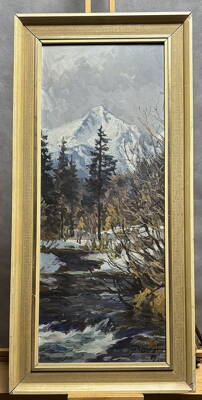 BELANSKÉ TATRY ŽDIARSKÁ VIDLA POHLAD ZO ŽDIARU - ČAPLOVIČ PAVOL PAVEL