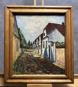 SLUNCEM ZALITÁ ULIČKA - ČERMÁK