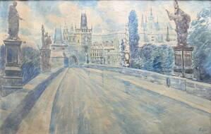 PRAHA KARLŮV MOST - EDEL /EDL/ JINDŘICH