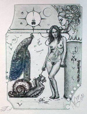 AKT NA PROCHÁZCE S MALÝM DRAKEM - HUJBER GÜNTER