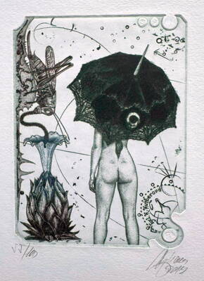 AKT - THE BLACK BEACH UMBRELA - HUJBER GÜNTER