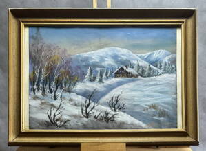 ZIMA POD VRCHOLY KRKONOŠ - HURDÁLEK KAREL