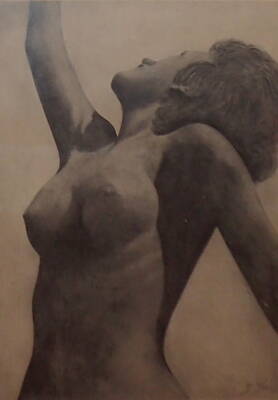 AKT PÓZUJÍCÍ ŽENY - JÍRA JOSEF