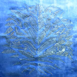 LISTY - VÝŠIVKA - NEZNÁMÝ AUTOR