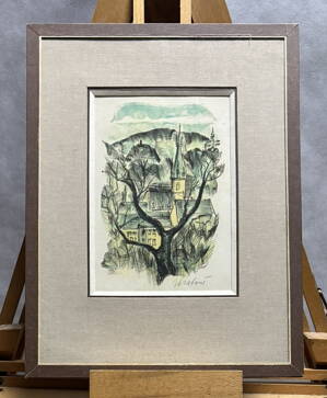 KOSTEL MEZI STROMY - MATOUŠ DALIBOR