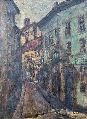 PRAŽSKÁ ULIČKA - MAX FRANTIŠEK