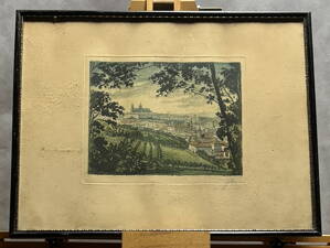 PRAHA POHLED NA HRADČANY - MAYER MEYER JOSEF SOUČEK VÁCLAV
