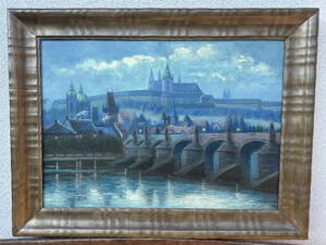 PRAHA PRAŽSKÝ HRAD V NOCI - NOVÁK KAREL