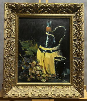 ZÁTIŠÍ S VÍNEM - POKORNÝ JAN