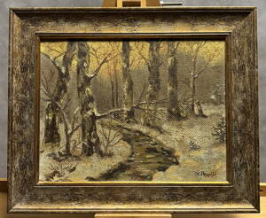 ZIMA U ŘEKY - POSPÍŠIL KAREL