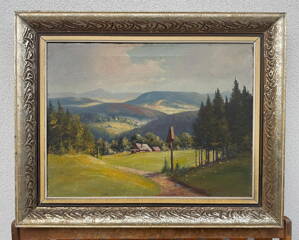 POHLED NA LETNÍ BESKYDY - RASZKA RAŠKA PAVEL VLADIMÍR JOSEF JÓZEF