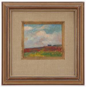 KRAJINNÁ BAREVNÁ STUDIE - SIGMUND KAREL JAN