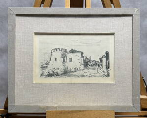 PORTÁL U HRADU ČI ZŘÍCENINY - STEHLÍK KAREL