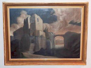 ZŘÍCENINA S ARKÁDOU - NEZNÁMÝ AUTOR