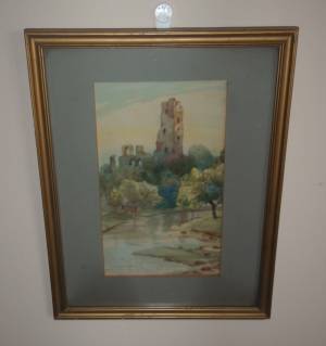 ZŘÍCENINA HRADU OKOŘE - SCHMIDT OSKAR