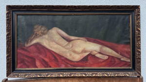 AKT LEŽÍCÍ ŽENY ZEZADU - NEZNÁMÝ AUTOR AKT LEŽÍCÍ ŽENY ZEZADU - NEZNÁMÝ AUTOR