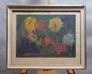 BAREVNÉ CHRYZANTÉMY - SIGNOVÁN