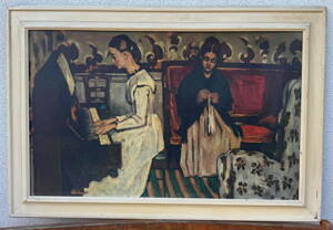 MLADÁ DÍVKA U KLAVÍRU - CÉZANNE PAUL