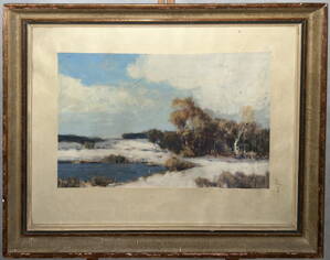 ZASNĚŽENÉ LOUKY LEMOVANÉ LESEM - SIGNOVÁN