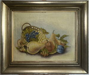 KOŠÍK S OVOCEM - NEZNÁMÝ AUTOR