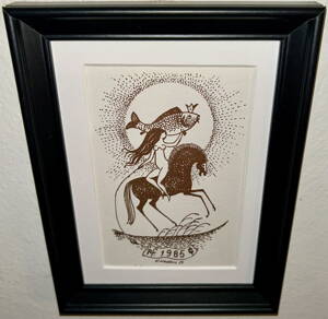 PF 1985 - AKT DÍVKY NA KONI - OBERTHOR KAREL