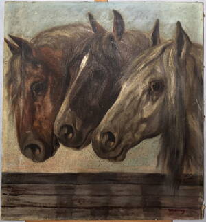 TŘI KONĚ V OHRADĚ - KOZLOVSKÝ