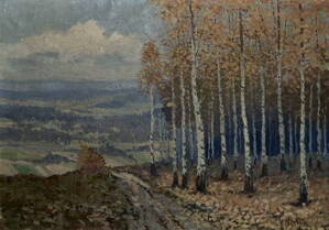 BŘEZOVÝ HÁJ NA PODZIM - STEHLÍK