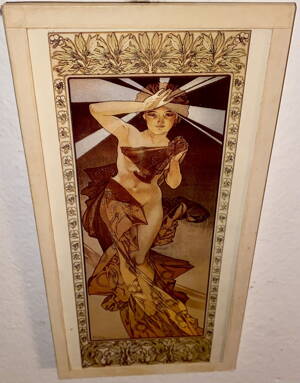 MORNING STAR - MUCHA ALFONS MARIA - REPRODUKCE MORNING STAR - MUCHA ALFONS MARIA - REPRODUKCE