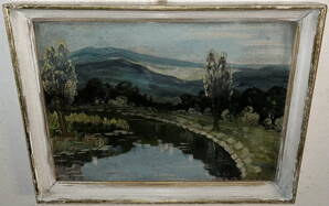 MEANDRUJÍCÍ ŘEKA POD HORAMI - SEDLÁČEK EMIL