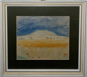 POHLED NA ŘÍP - NEZNÁMÝ AUTOR