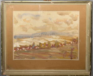 KRAJINA V MLZE - NEZNÁMÝ AUTOR