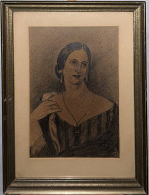 PORTRÉT BOŽENY NĚMCOVÉ - SIGNOVÁN