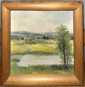 STROM U JEZÍRKA - NEZNÁMÝ AUTOR