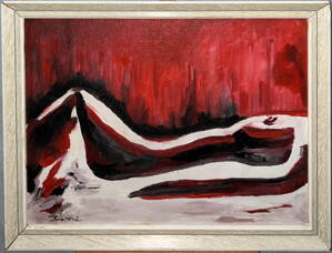 AKT LEŽÍCÍ ŽENY - SIGNOVÁN